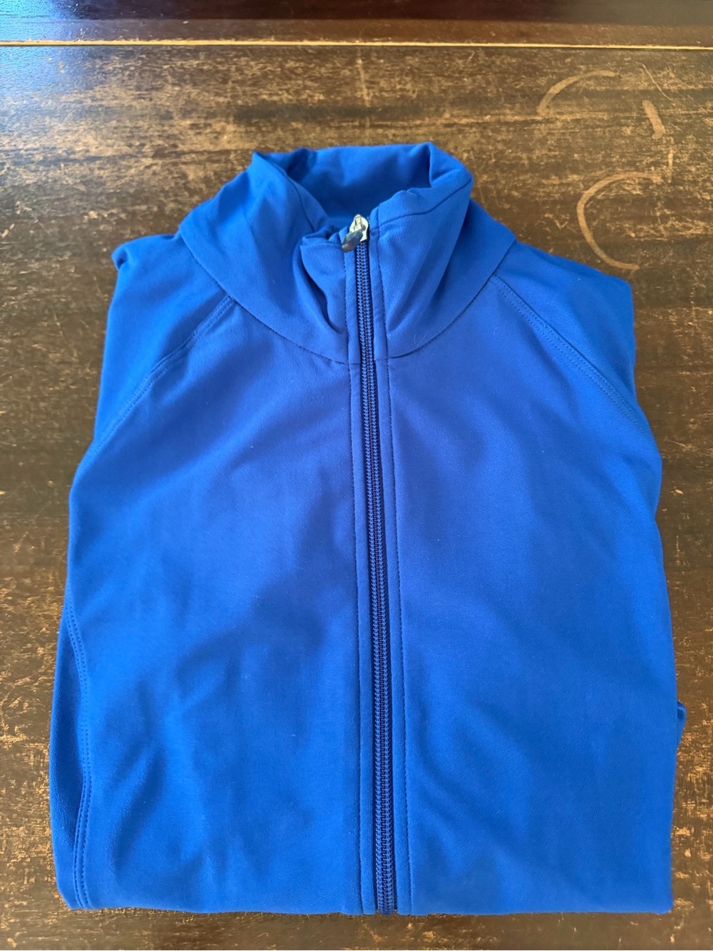 Lucy Royal Blue Full Zip Jacket EUC